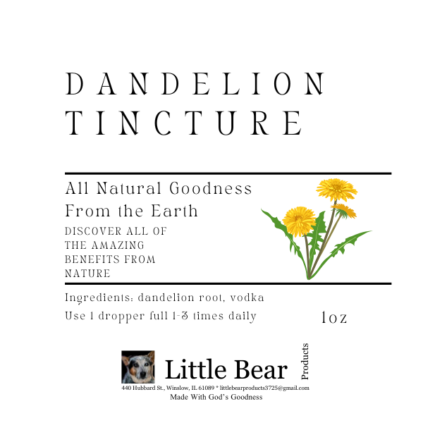 Herbal Tinctures 1oz bottle