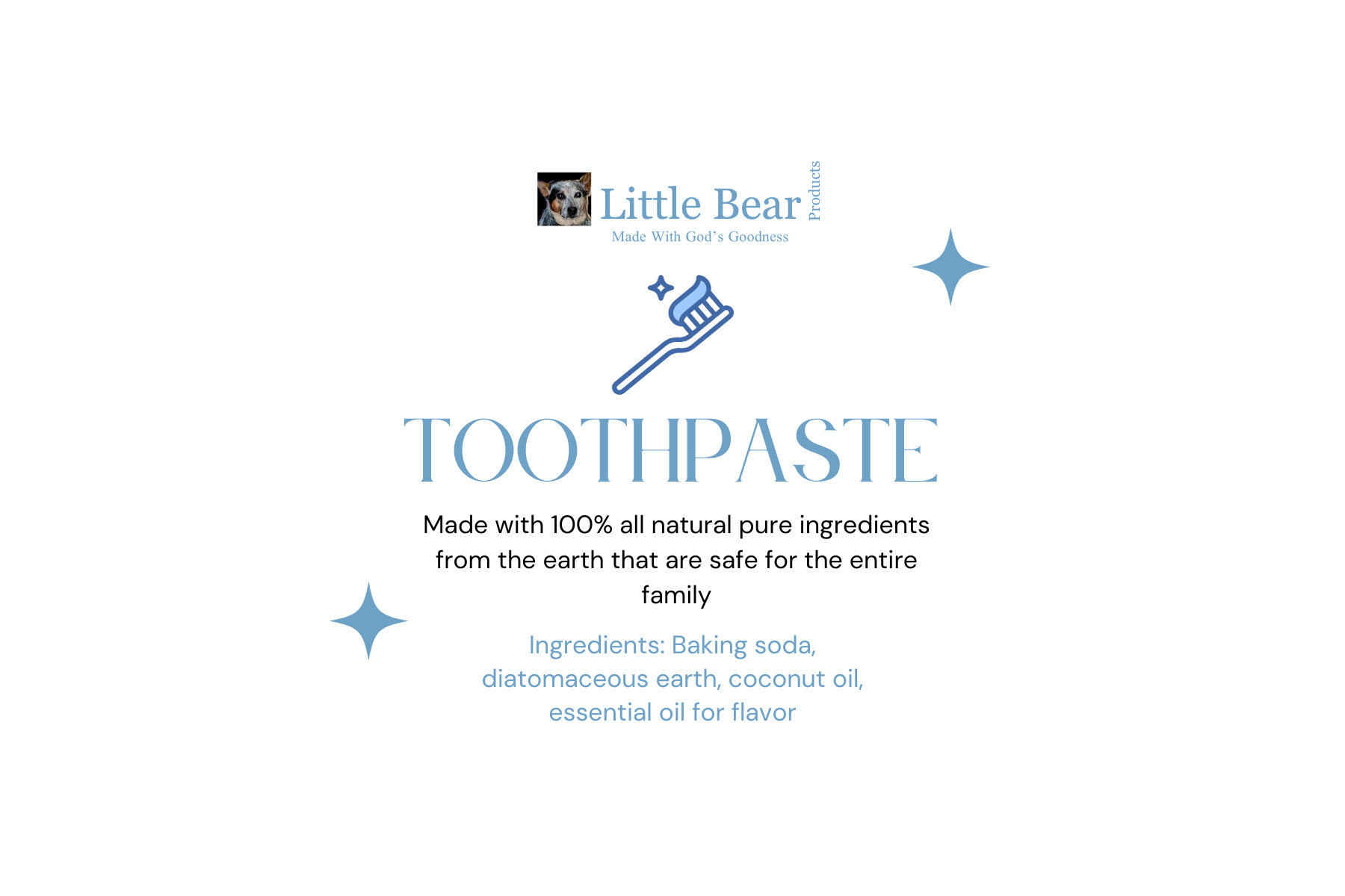 Toothpaste 2oz jar