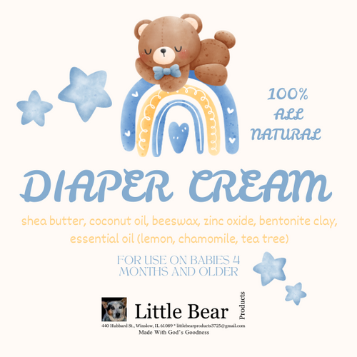Diaper Cream  8oz Jar