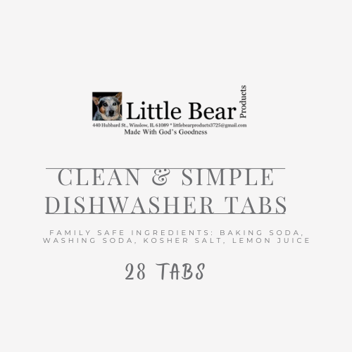 Dishwasher Tabs  28 tabs
