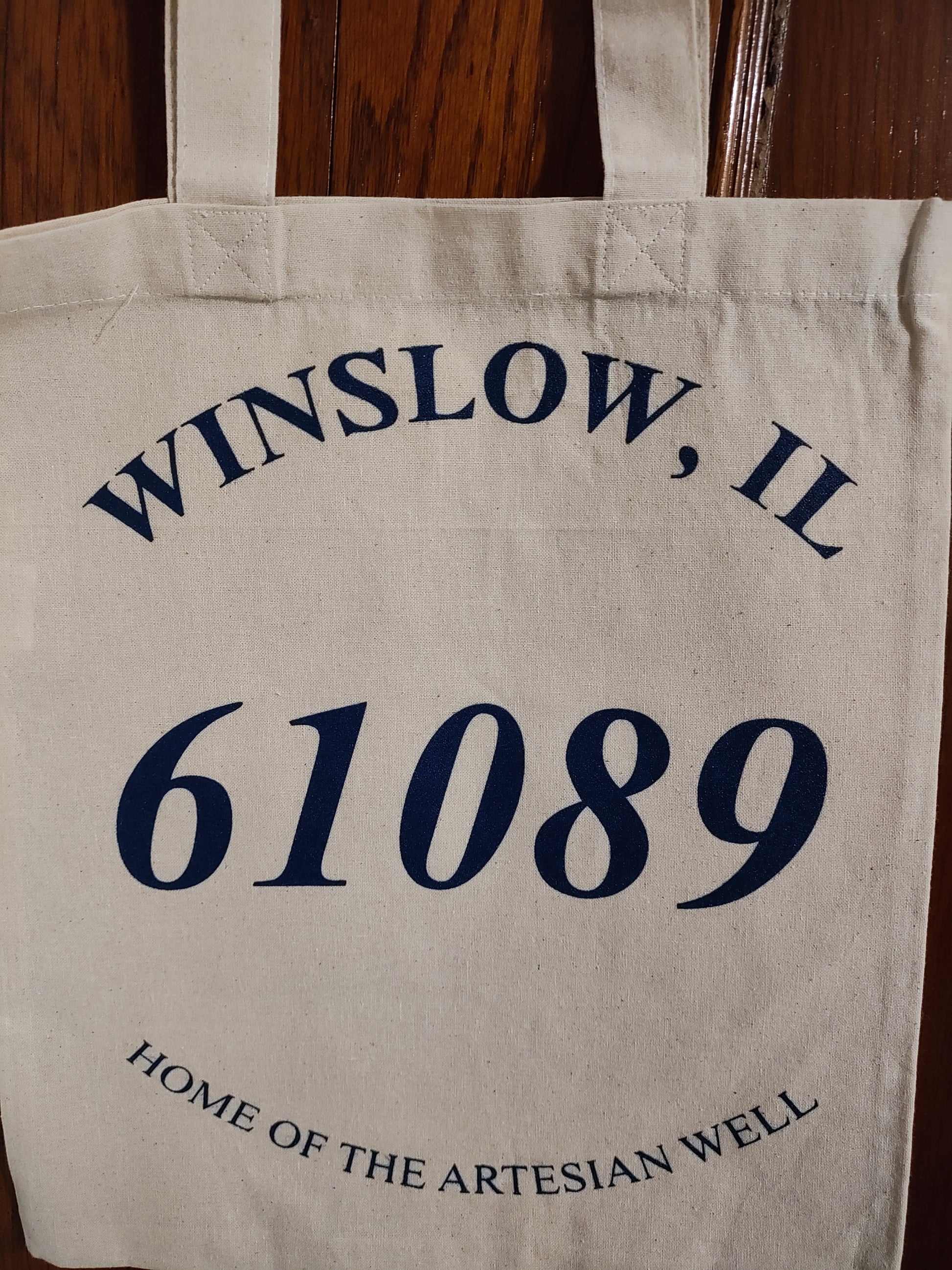 WINSLOW, IL 61089 - CANVAS TOTE