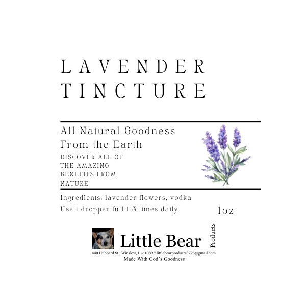 Herbal Tinctures  1oz bottle