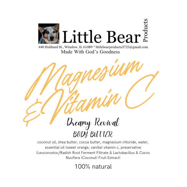 Magnesium and Vitamin C Body Butter