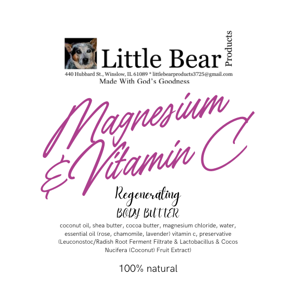 Magnesium and Vitamin C Body Butter