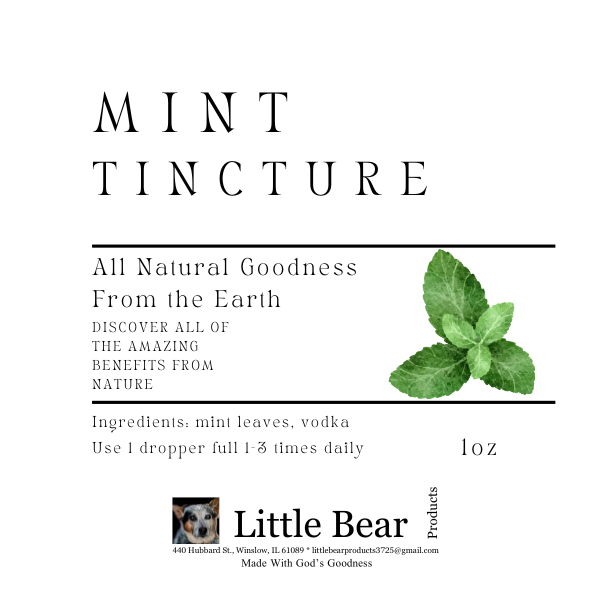 Herbal Tinctures  1oz bottle